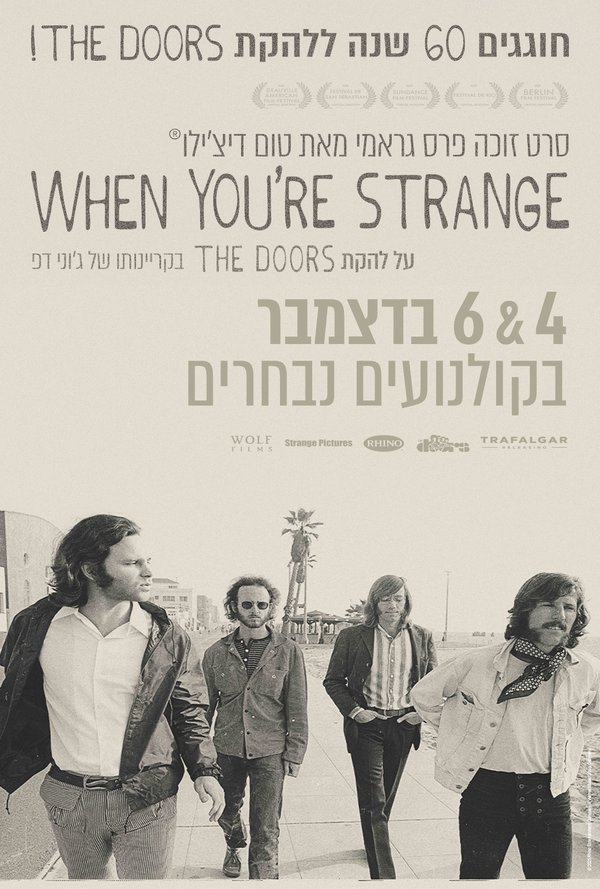 The Doors: When You’re Strange poster